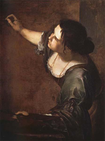 Artemisia gentileschi Self-Portrait as an Allegory of Painting